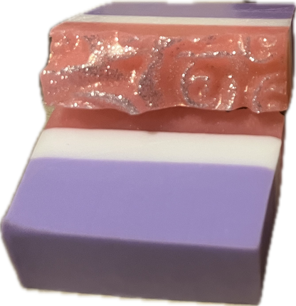 Enchanted Rose Sparkle Soap